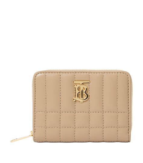 burberry quilted long wallet|Burberry wallet sale outlet.